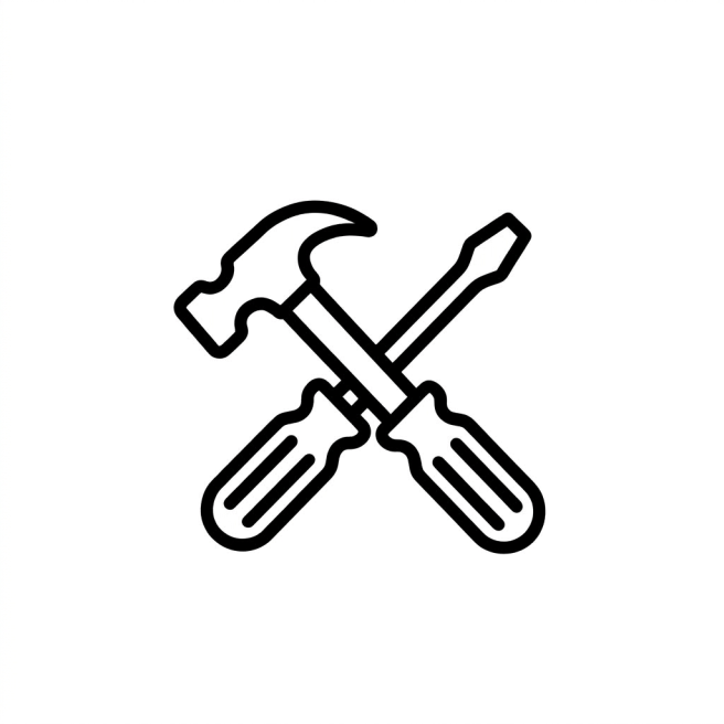 Black outline of a shield icon on a white background